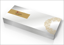 銀卡紙盒,專色印刷,燙金