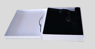 翻蓋式禮品盒展開圖